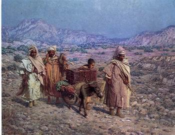 unknow artist Arab or Arabic people and life. Orientalism oil paintings  431 Norge oil painting art